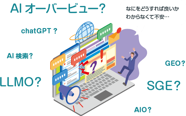 なにをどうすれば良いかわからなくて不安…